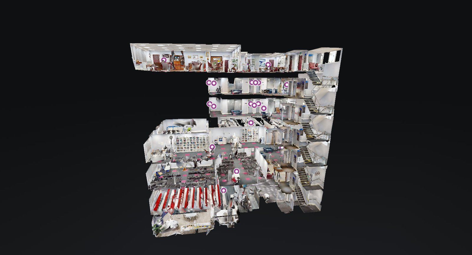 Digital Twin Sustainability Dollhouse View 